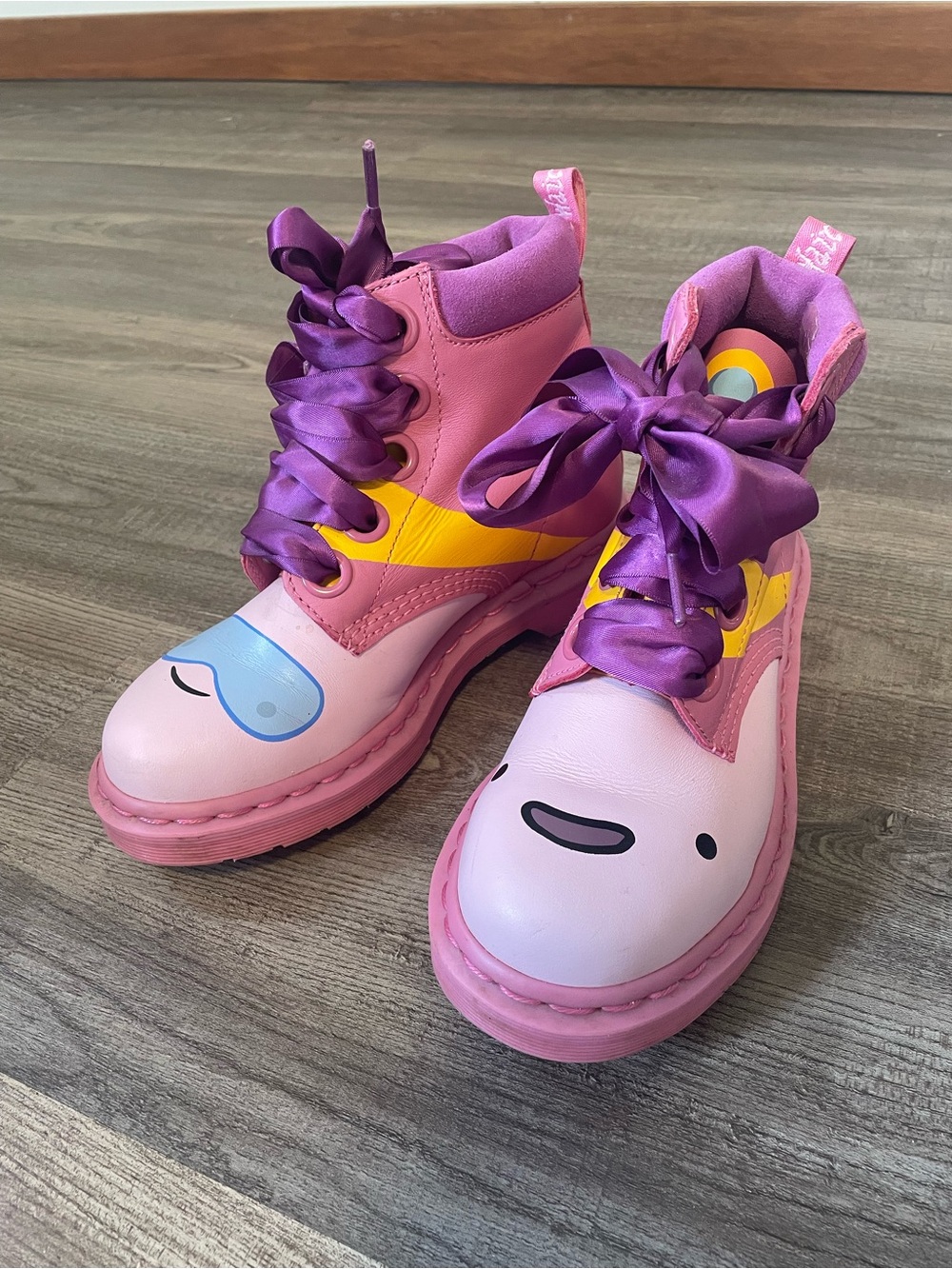 Dr. Martens x Adventure Time Princess Bubblegum Boots